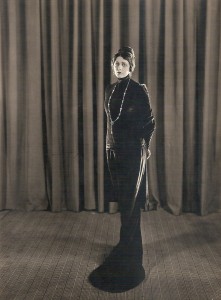 One of Barbara's cherished ambitions was, as she put it, “to be a great tragedienne and wield a dagger.” (Photograph by Milton Brown, circa 1921-22.) 